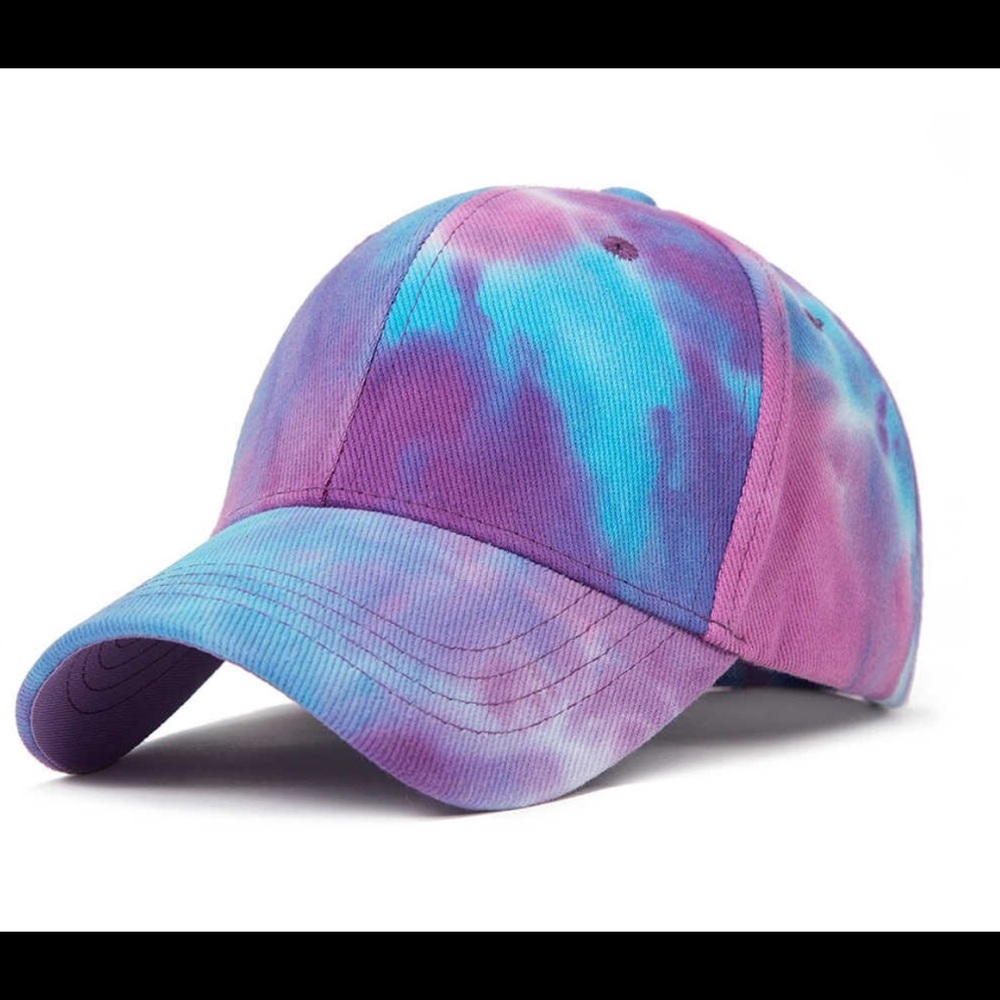One of a kind. Tie dye baseball hat. FOR CHARITY - Picture 5 of 5